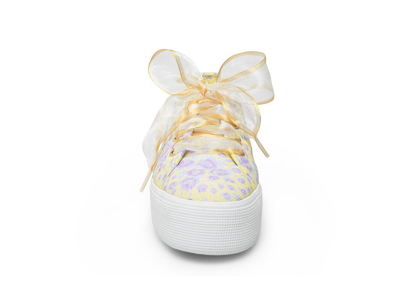 Superga Plataforma Mujer Moradas/Amarillo/Blancas - 2790 Fancotbindingsw - 213468HWR